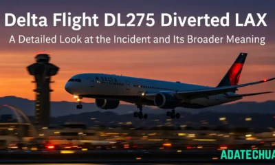 delta flight dl275 diverted lax