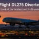 delta flight dl275 diverted lax