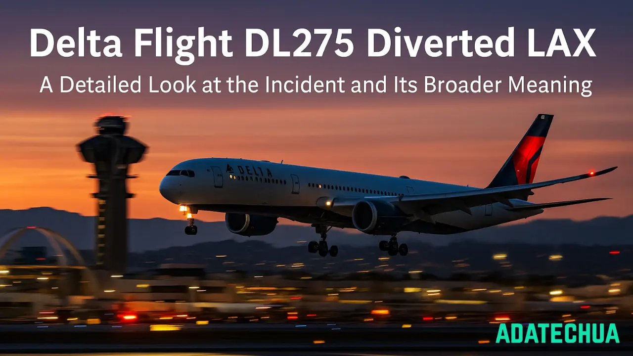 delta flight dl275 diverted lax