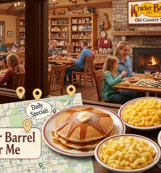 Cracker Barrel menu