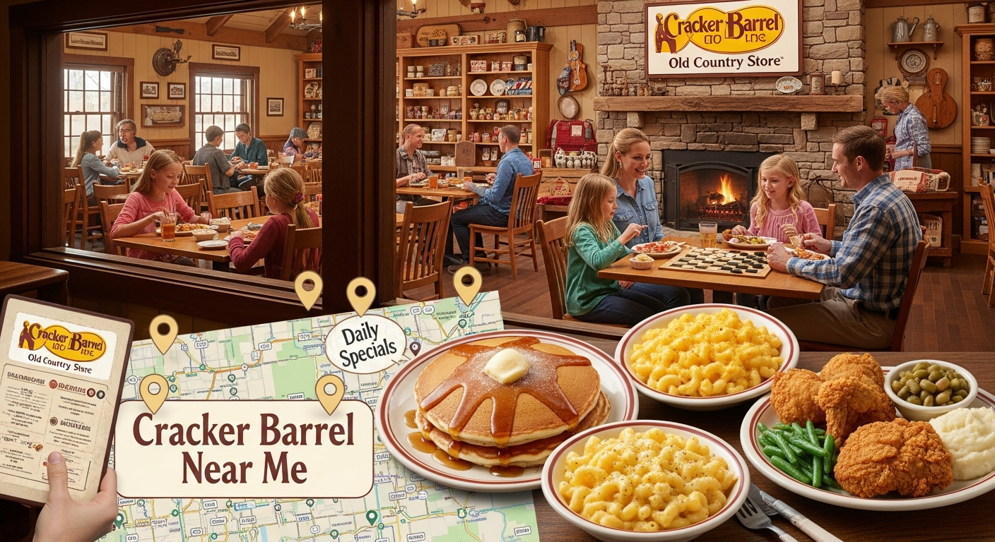Cracker Barrel menu
